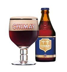 Chimay Blue Belgian beer