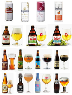 Belgian beers  at Nomads Restopub Chiang Mai